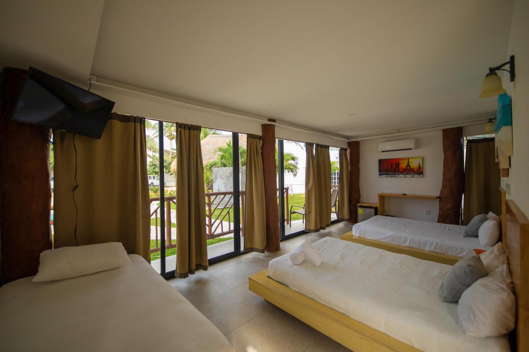 Kabanas & Beach Club Ojo De Agua Пуэрто-Морелос Экстерьер фото