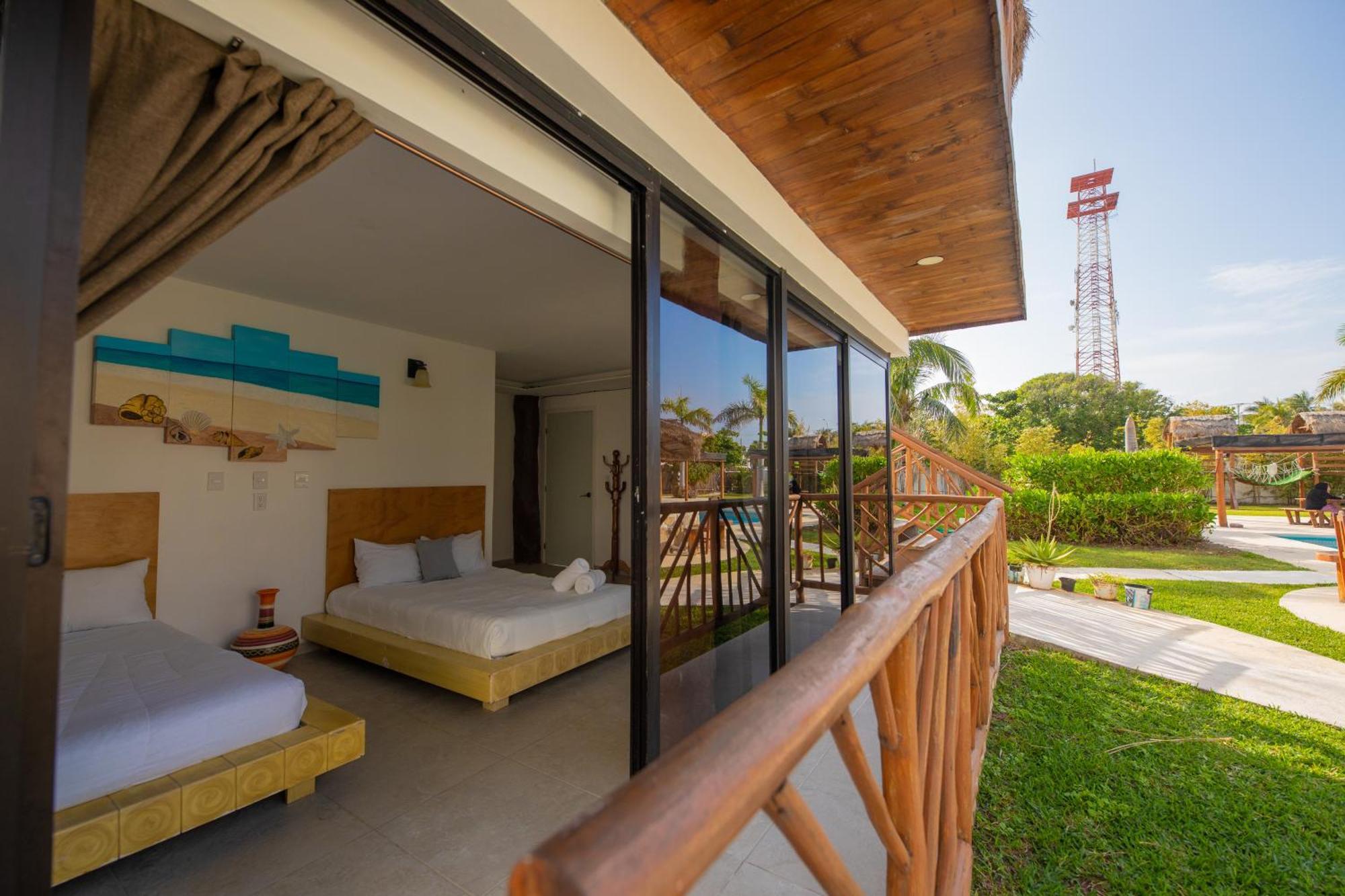 Kabanas & Beach Club Ojo De Agua Пуэрто-Морелос Экстерьер фото