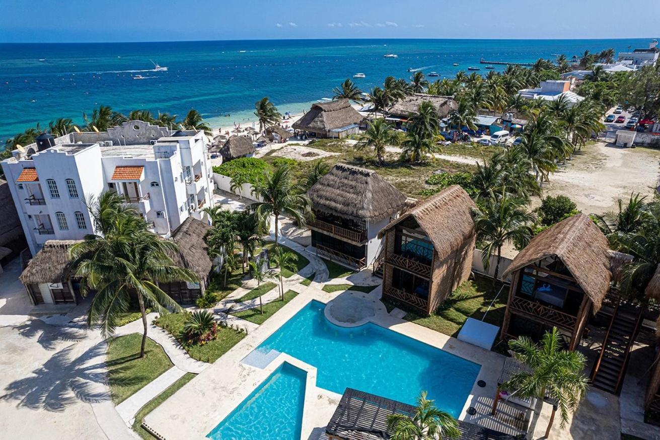 Kabanas & Beach Club Ojo De Agua Пуэрто-Морелос Экстерьер фото