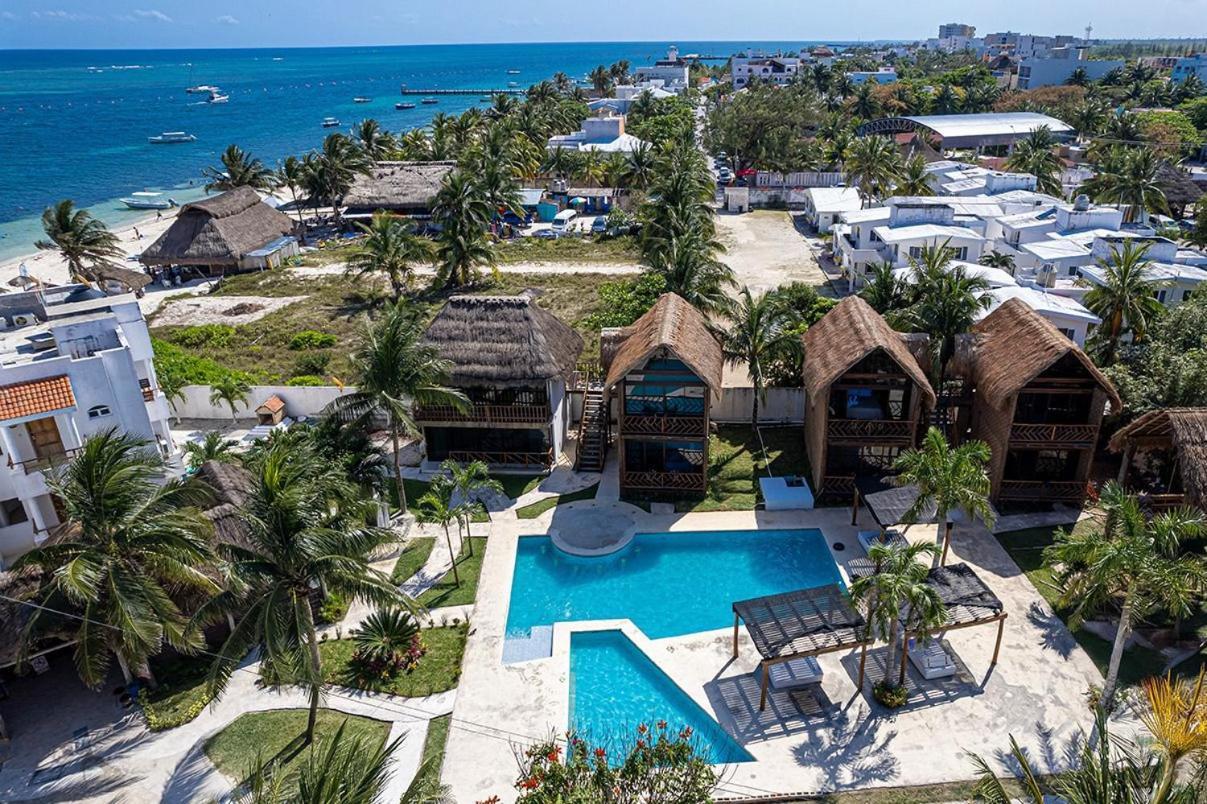 Kabanas & Beach Club Ojo De Agua Пуэрто-Морелос Экстерьер фото